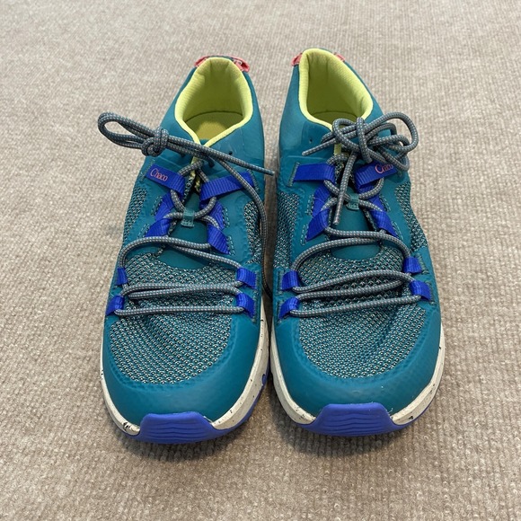 Chaco Luvseat Shoes Womens Size 10.5 Blue Mesh Walking Hiking Athletic JCH109546 - Picture 3 of 8